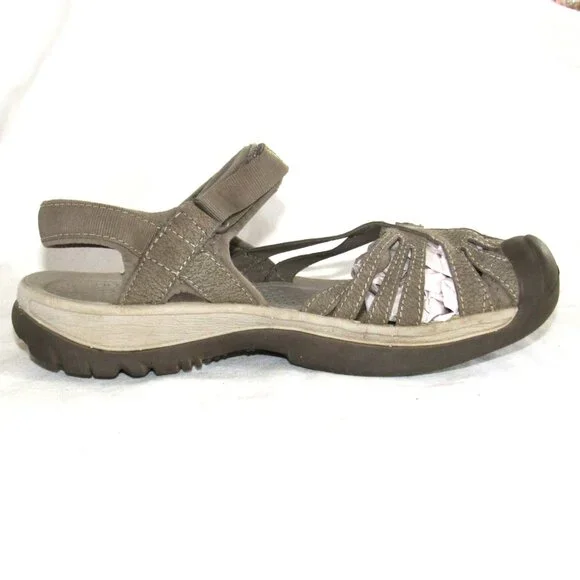 KEEN Women's Rose Sandal Brindle/Shitake Size 8.5 Excellent Condition - Picture 1 of 13